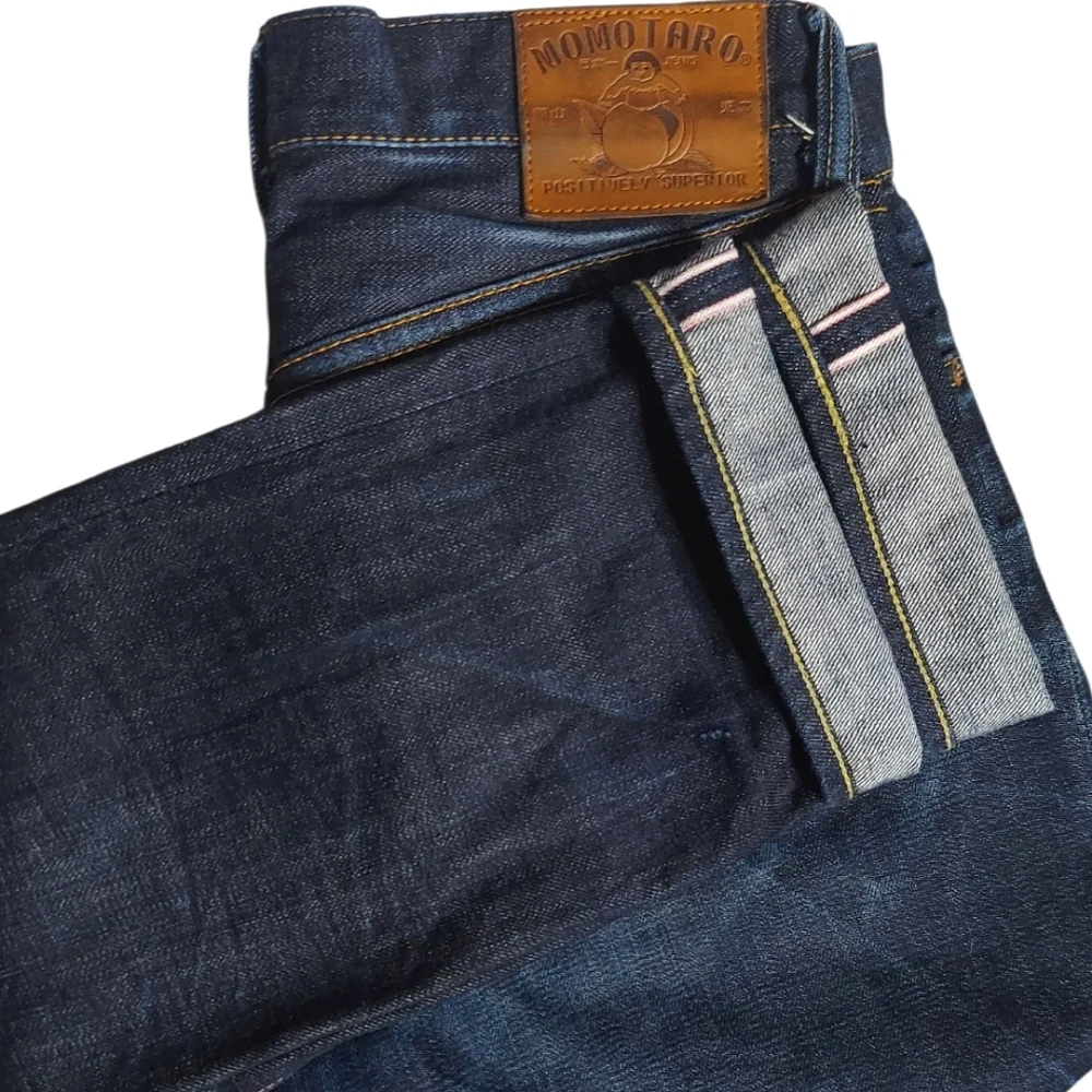 MOMOTARO | 14OZ Selvedge | Japan | Indigo | Denim Jeans | Okayama | Pink ID